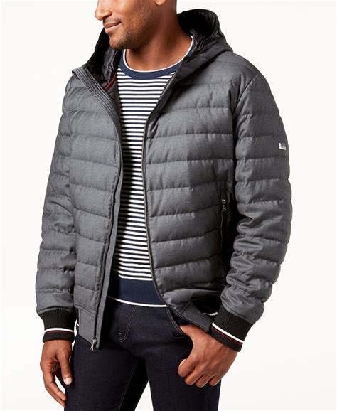 michael kors mens jacket macys|michael kors puffer jacket macy's.